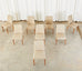 Set of Eight Mid-Century Scandinavian Modern Style Dining Chairs