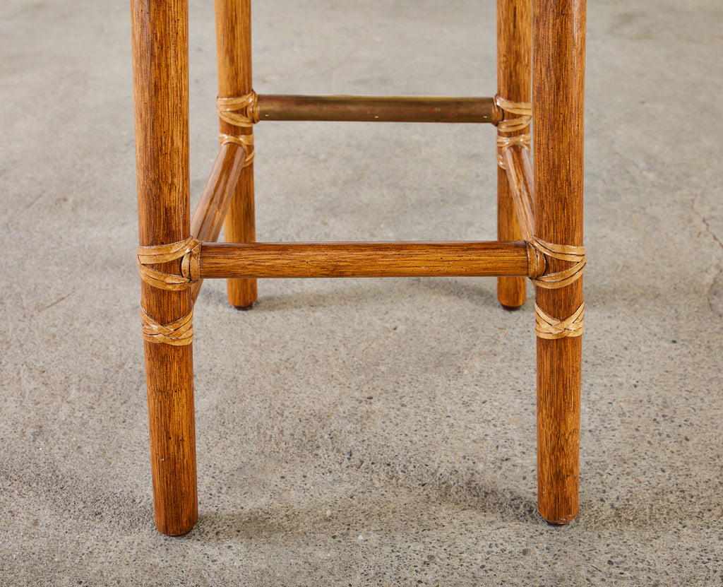 Modern bamboo bar online stools