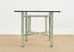 McGuire Organic Modern Bamboo Rattan Square Dining Table