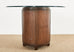 McGuire Organic Modern Bamboo Oak Pedestal Dining Table