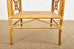 McGuire Rattan Target Design Cocktail or Occasional Table