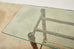 McGuire Organic Modern Bamboo Rattan Console Sofa Table