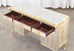 Maison Jansen Attributed Neoclassical Style Steel Marble Top Desk