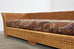Michael Taylor Style Organic Modern Flared Wicker Sofa