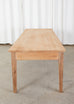 French Provincial Style Fruitwood Farmhouse Dining Table