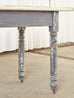 American Country Painted Pine Farmhouse Dining Table or Console