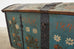 19th Century Swedish Floral Painted Dome Top Wedding Trunk