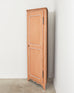 19th Century Country French Provincial Painted Pine Corner Cabinet Cupboard