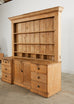 18th Century French Provincial Pine Farmhouse Dresser with Cupboard