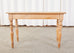 19th Century Country French Fruitwood Farmhouse Console Table