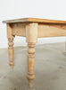 Country English Provincial Pine Farmhouse Dining Table or Console