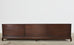 Renzo Rutili for Johnson Furniture Walnut Cabinet Credenza