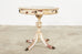 Country Swedish Gustavian Center Table Painted by Ira Yeager