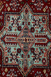 Indo Shirvan Style Hand Knotted Wool Rug