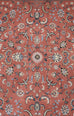 Raspberry Indo Persian Kashan Design Rug
