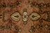 Vintage Indo Persian Kashan Design Rug Carpet