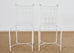 Set of Four Mario Papperzini for Salterini Garden Dining Chairs