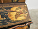 Georgian Style Chinoiserie Decorated Secretaire Bookcase by Sarreid
