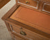 Louis XVI Style Cerused Oak Secretary Bookcase Writing Table
