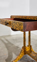 19th Century English Regency Style Writing Table Speckled by Ira Yeager