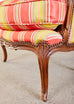 Pair of 19th Century Country French Provincial Walnut Bergere Armchairs