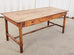 19th Century Country French Provincial Fruitwood Farmhouse Dining Table