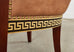 Pair of Empire Style Armchairs with Versacesque Decoration