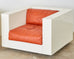 Pair of Massimo Vignelli for Poltronova Saratoga Cube Chairs