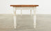American Country Painted Pine Farmhouse Dining Harvest Table
