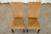 Set of Twenty-Four Organic Modern Woven Rattan Dining Chairs