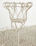English Late Victorian Three Tier Iron and Wire Garden Plant Stand