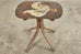 Folk Art Painted Chicken Drinks Table by Ira Yeager