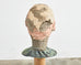 Ira Yeager Sculpture Pierrot Clown Head on Stand
