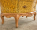 Venetian Rococo Style Walnut Secretary Lacquered by Ira Yeager