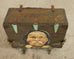 WWI Era Military Trunk Painted by Artist Ira Yeager