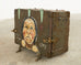 WWI Era Military Trunk Painted by Artist Ira Yeager