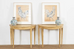 Pair of Ira Yeager Paintings of Chickens 1995