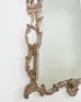 Chinese Chippendale Style Silver Gilt Pagoda Mirror with HoHo Birds