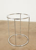 Pair of Milo Baughman Attributed Thin Line Chrome Drink Tables