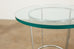 Pair of Milo Baughman Attributed Thin Line Chrome Drink Tables