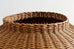 Monumental French Woven Willow Lidded Basket