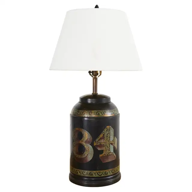 Frederick Cooper Tea Canister Tole Lamp – Erin Lane Estate Frederick Cooper Tea Canister Tole Lamp – Erin Lane Estate