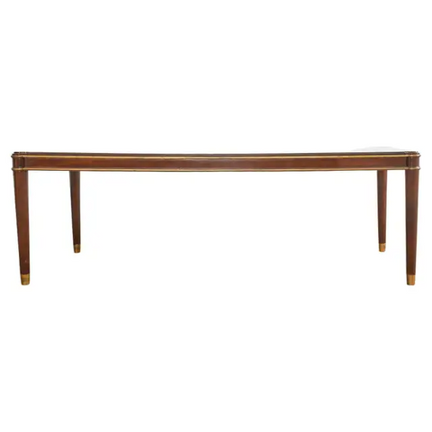 Jules Leleu Attributed French Art Deco Dining Writing Table