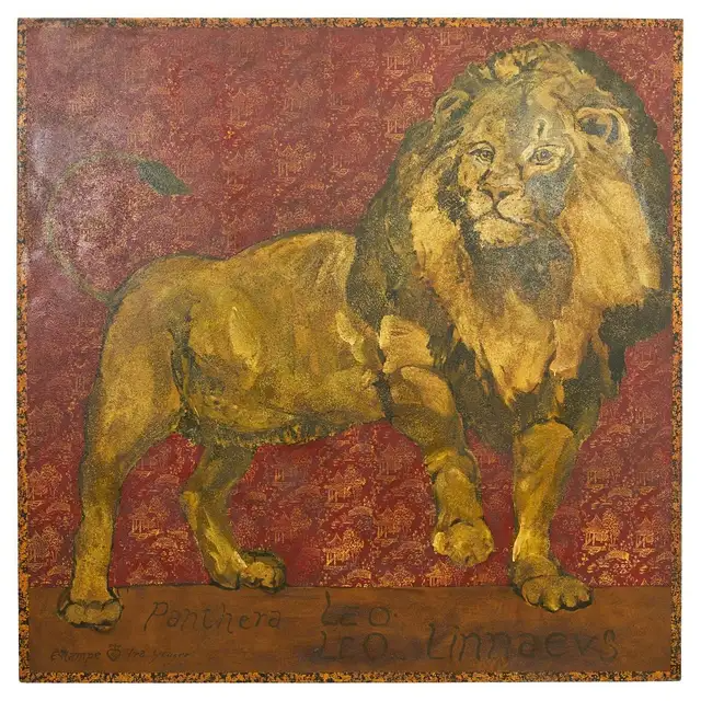 Ira Yeager Pantera Leo Chinoiserie Lion, 2002