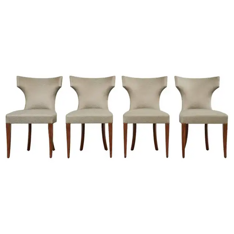 Set of Four Kerry Joyce for Design Fournir Luxford Dining Chair