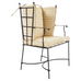 Midcentury Mario Papperzini for Salterini Iron Wingback Garden Chair