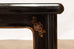 Chinese Black Lacquer Pedestal Table or Stool