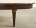 Mid-Century Modern Dutch Marble Top Surfboard Cocktail Table